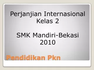 pendidikan pkn