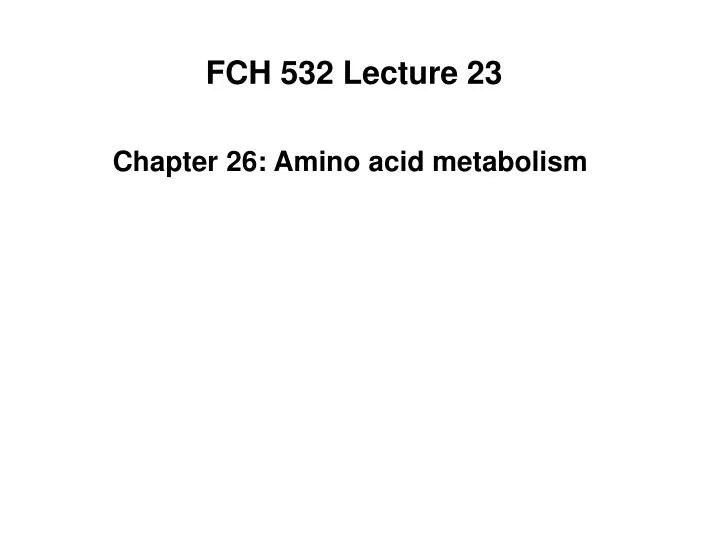 fch 532 lecture 23
