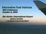 Alternative Fuel Vehicles - slide 1