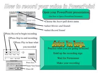 How to record your voice in PowerPoint