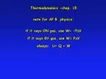 Understanding Thermodynamics: Work, Heat, and the Ideal Gas Law - slide 1