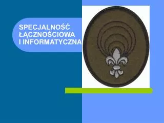 specjalno czno ciowa i informatyczna
