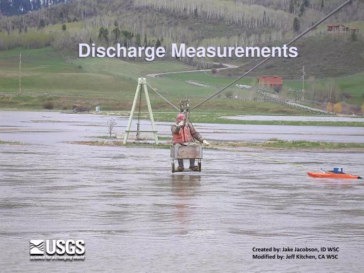 discharge measurements