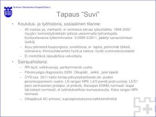 tapaus suvi