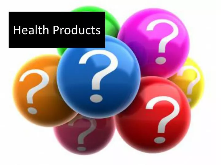 health products