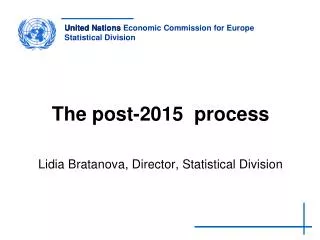 The post-2015 process