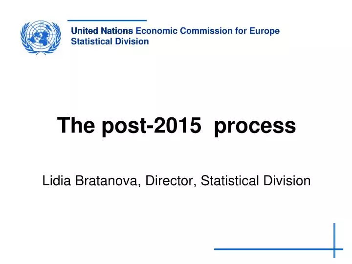 the post 2015 process