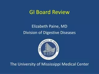 GI Board Review