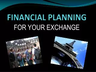 FINANCIAL PLANNING