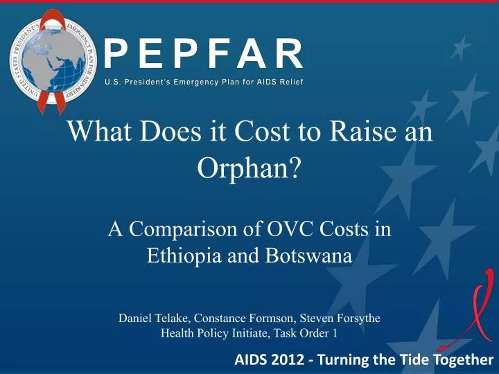 a comparison of ovc costs in ethiopia and botswana