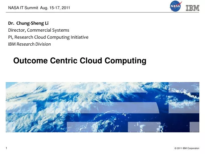 cloud computing for a smarter planet