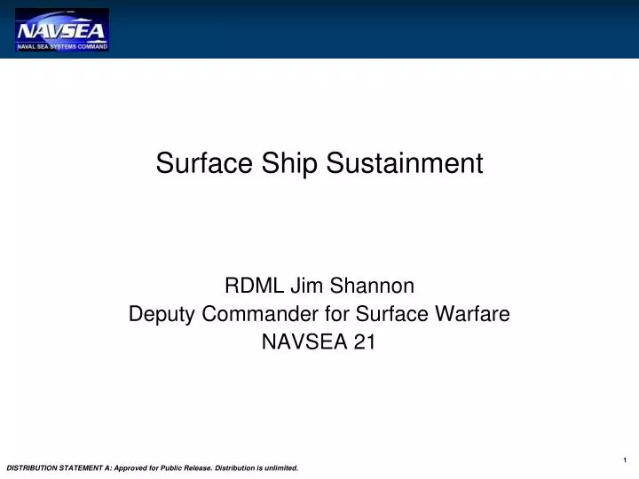 surface ship sustainment