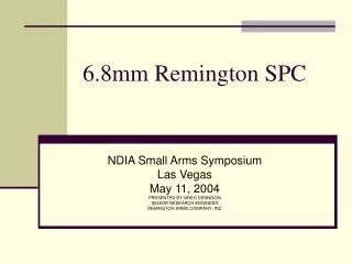 6.8mm Remington SPC