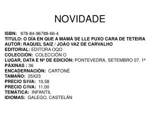 novidade