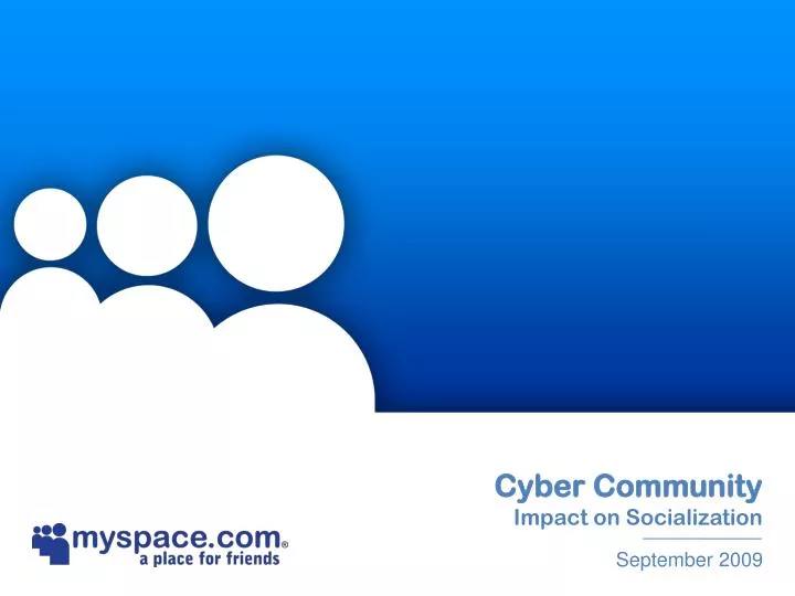 cyber community impact on socialization
