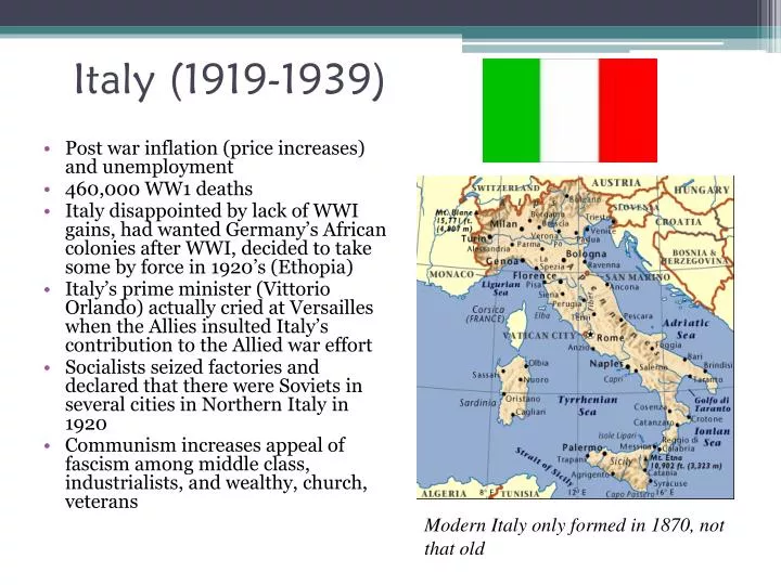 italy 1919 1939