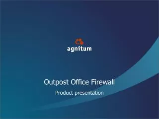 Outpost Office Firewall