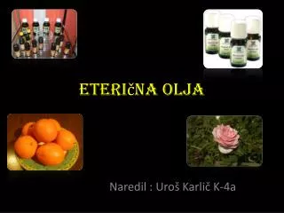 eteri na olja