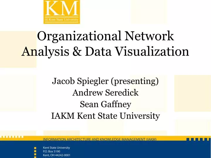 organizational network analysis data visualization