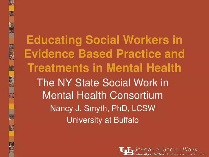educating social workers in evidence based practice and treatments in mental health
