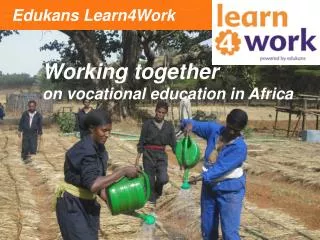 Edukans Learn4Work