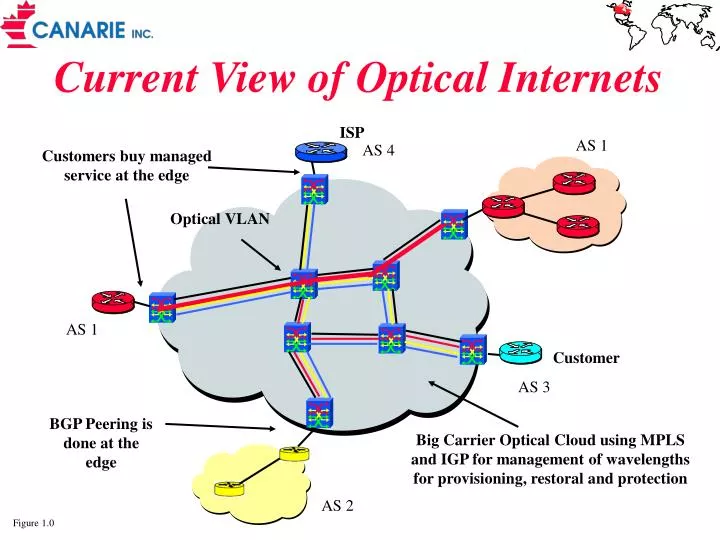 current view of optical internets