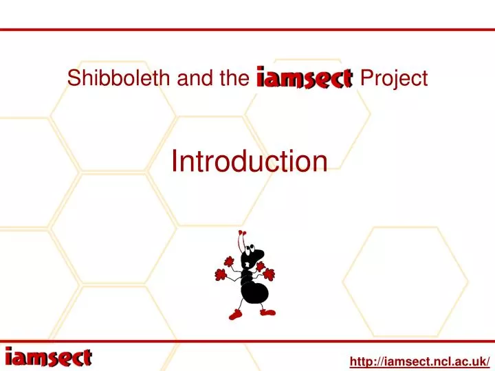 shibboleth and the iamsect project