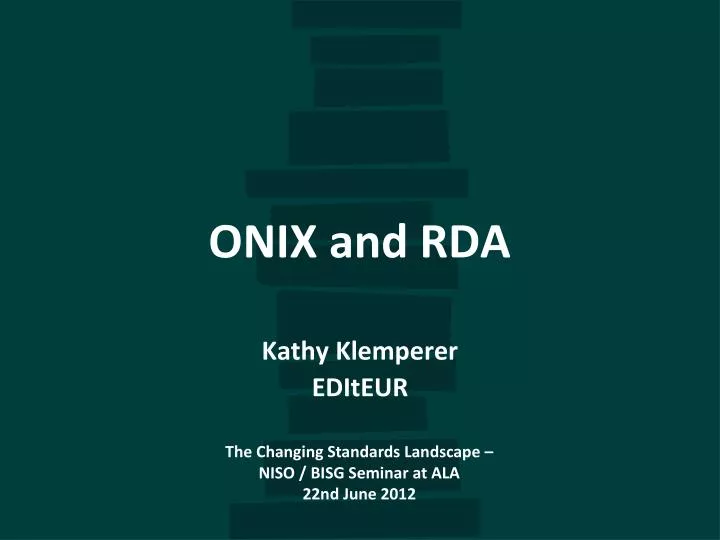 onix and rda