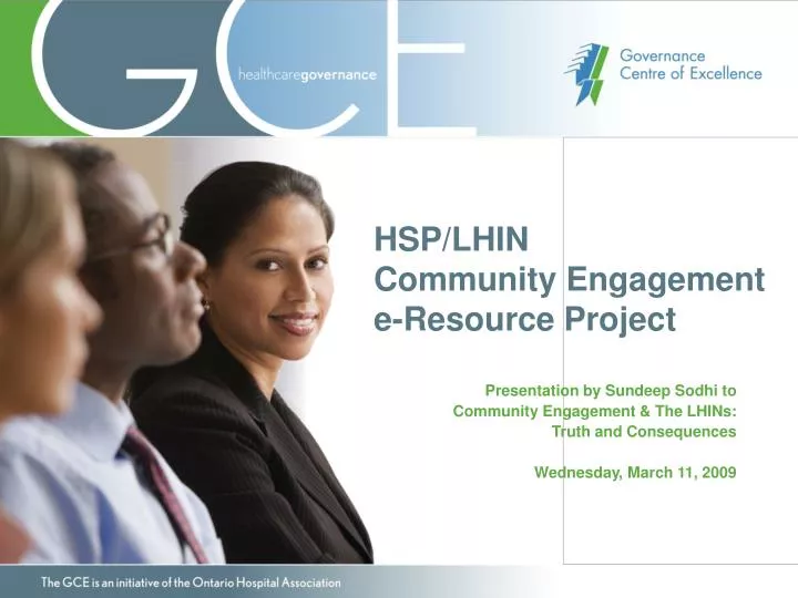 hsp lhin community engagement e resource project
