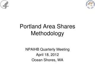 Portland Area Shares Methodology