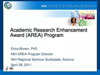 academic research enhancement award area program