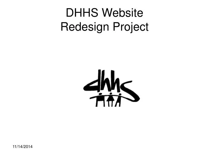 dhhs website redesign project