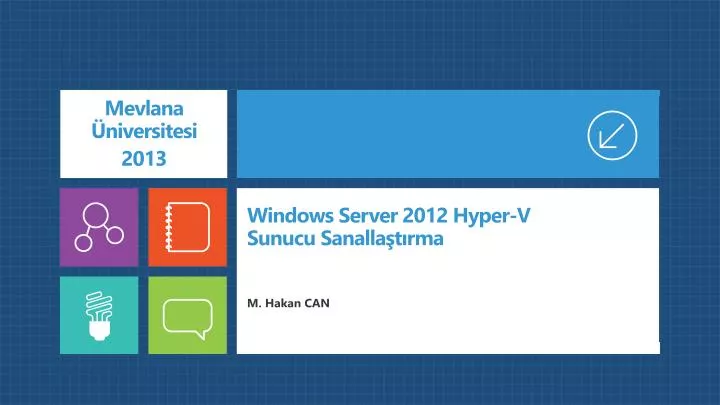 windows server 2012 hyper v sunucu sanalla t rma
