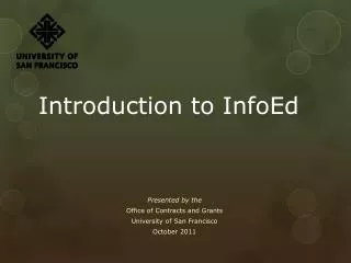 Introduction to InfoEd