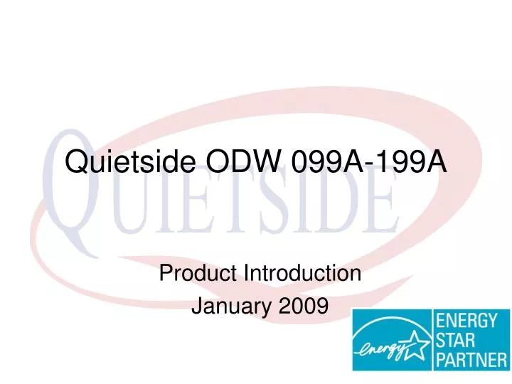 quietside odw 099a 199a