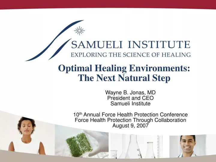 optimal healing environments the next natural step