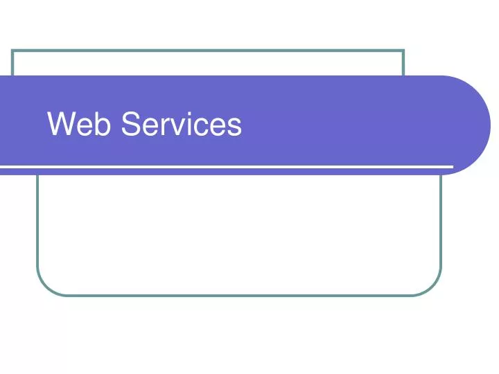 web services