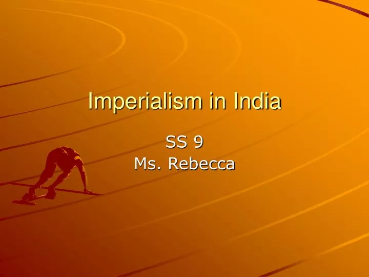 imperialism in india