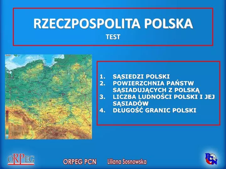 rzeczpospolita polska test