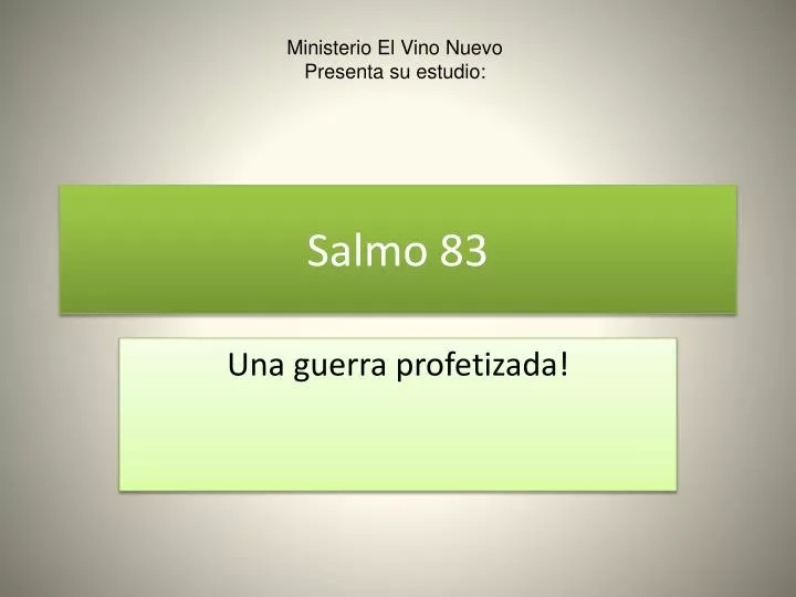 salmo 83