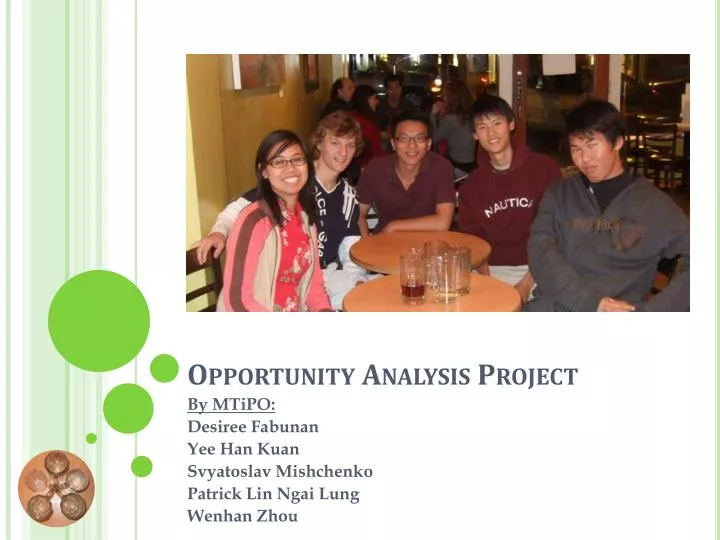 opportunity analysis project