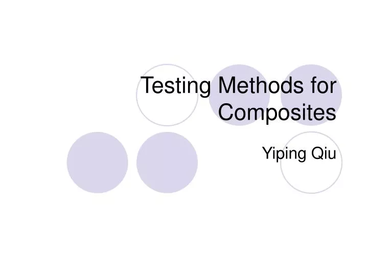 testing methods for composites