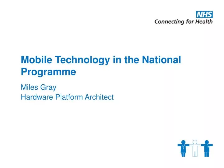 mobile technology in the national programme