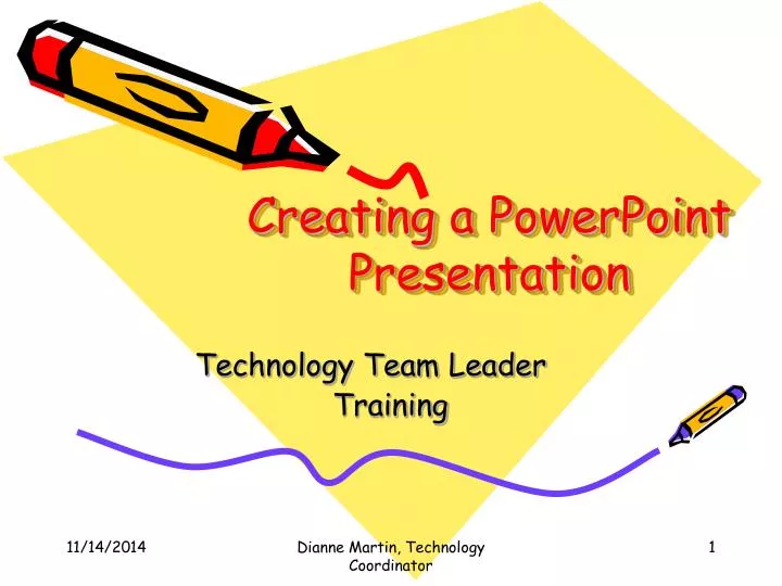 creating a powerpoint presentation