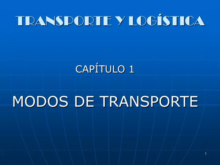 transporte y log stica