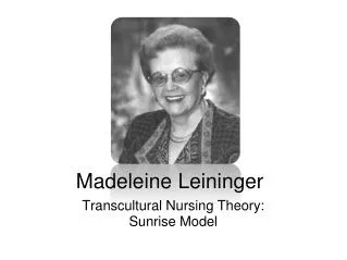 Madeleine Leininger