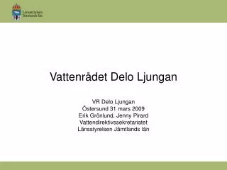vattenr det delo ljungan