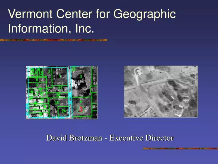 vermont center for geographic information inc