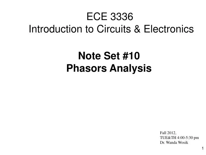 ece 3336 introduction to circuits electronics