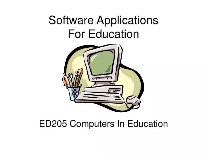 software applications for education